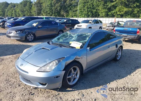 2004 Toyota Celica Gt из США, поврежденный, VIN JTDDR32T440172361